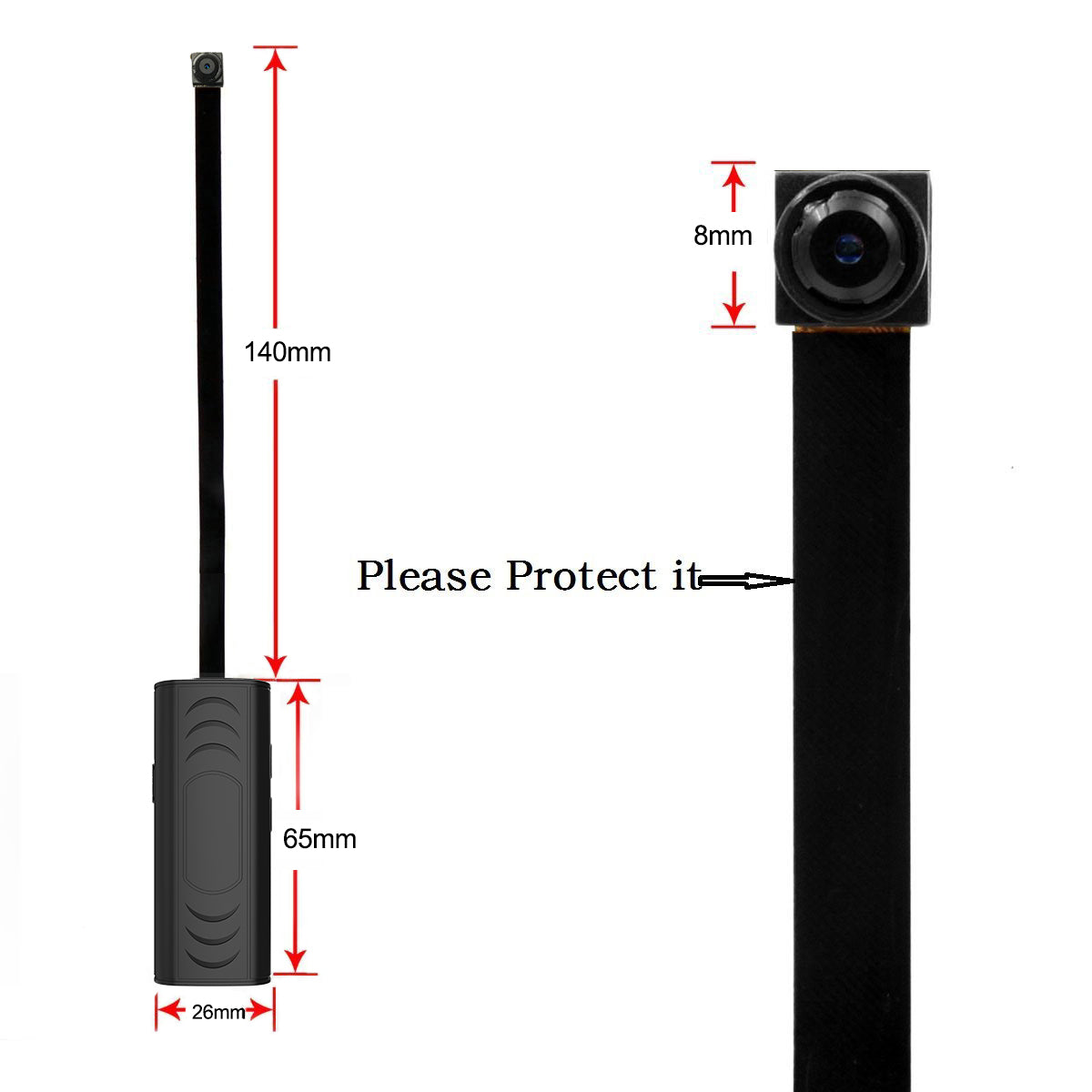 Wireless camera 1080P surveillance security video card night vision function motion detection camera monitor smart home new model