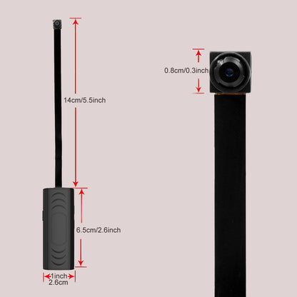 Mini Camera 1080P HD DIY Module WI-FI Small Nanny Cam Portable Wireless Security Camera with Motion Detection for Indoor