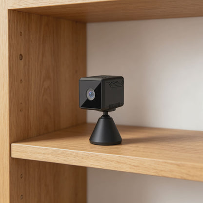 Next-Gen Starlight Full-Color Night Vision Smart Camera, Mini Portable Security Cam, Dual-Band WiFi, 2K Ultra HD Home Surveillance Camera