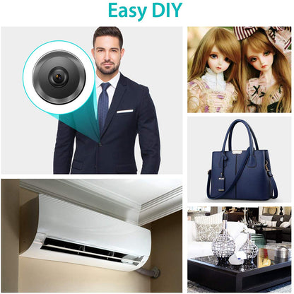 Wireless camera 1080P surveillance security video card night vision function motion detection camera monitor smart home new model