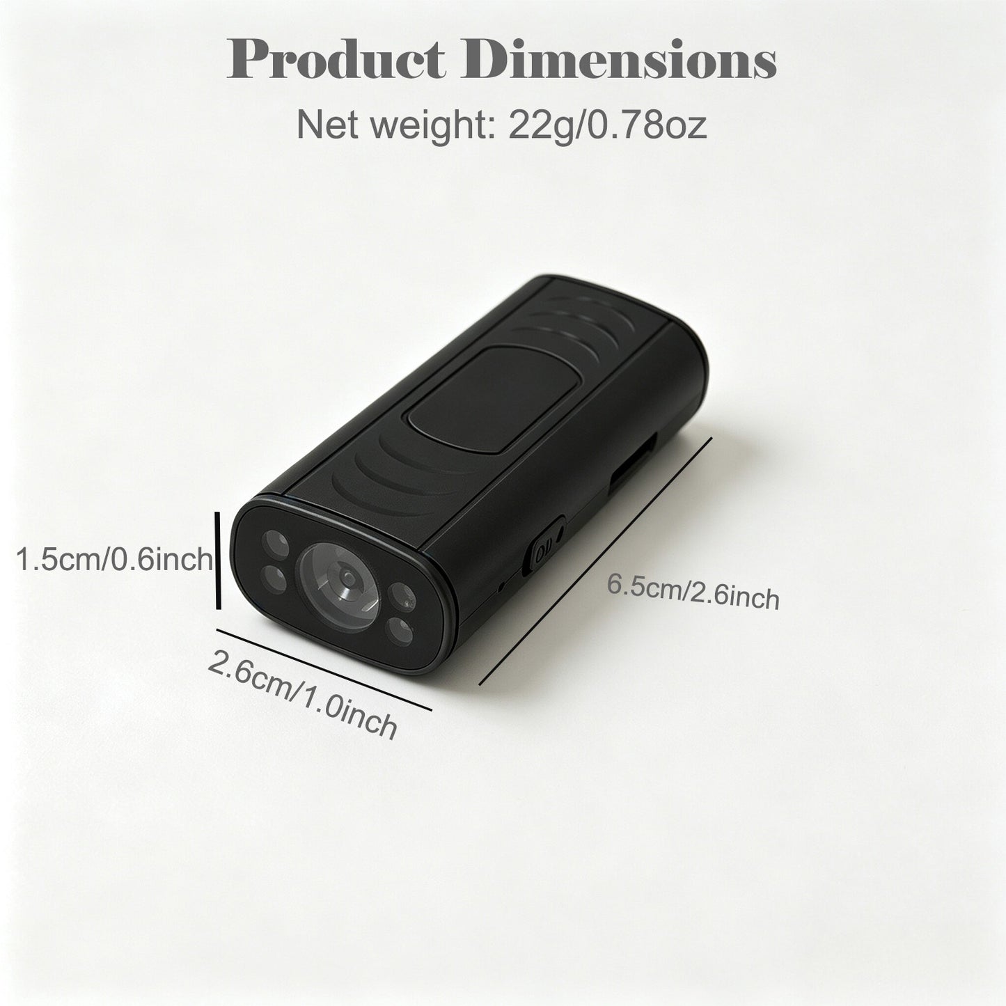 Next-Gen Compact Security Camera Super Small Portable Wireless WiFi Smart Camera, Mini Home Security Camera, Remote Viewing