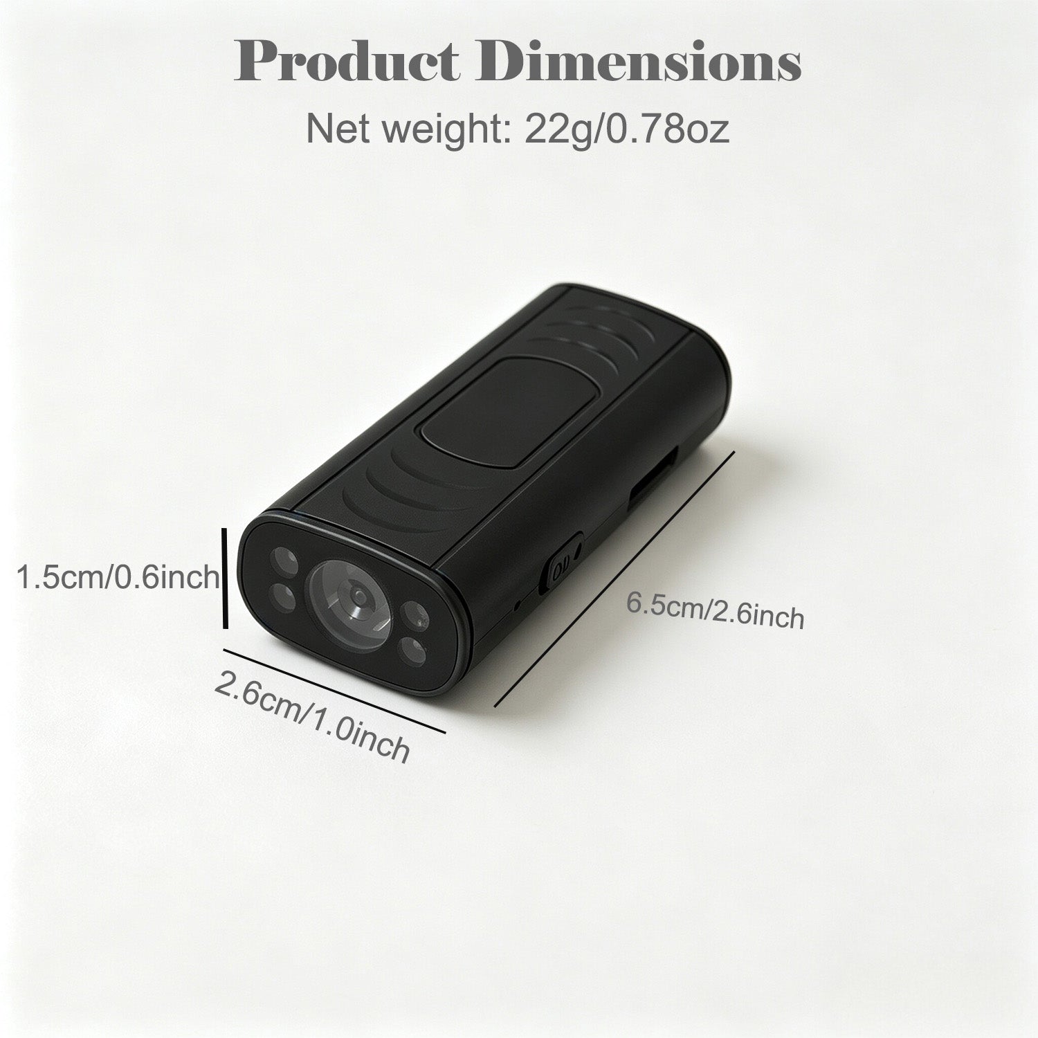 Next-Gen Compact Security Camera Super Small Portable Wireless WiFi Smart Camera, Mini Home Security Camera, Remote Viewing