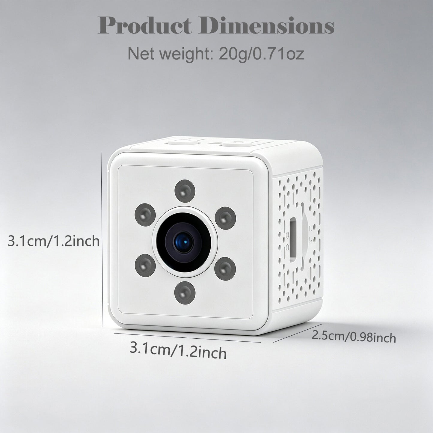 Next-Gen Mini Security Camera Portable Wireless Camera Tiny Home IP Camera