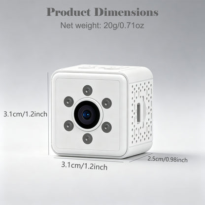 Next-Gen Mini Security Camera Portable Wireless Camera Tiny Home IP Camera