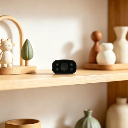 Next-Gen Compact Security Camera Super Small Portable Wireless WiFi Smart Camera, Mini Home Security Camera, Remote Viewing